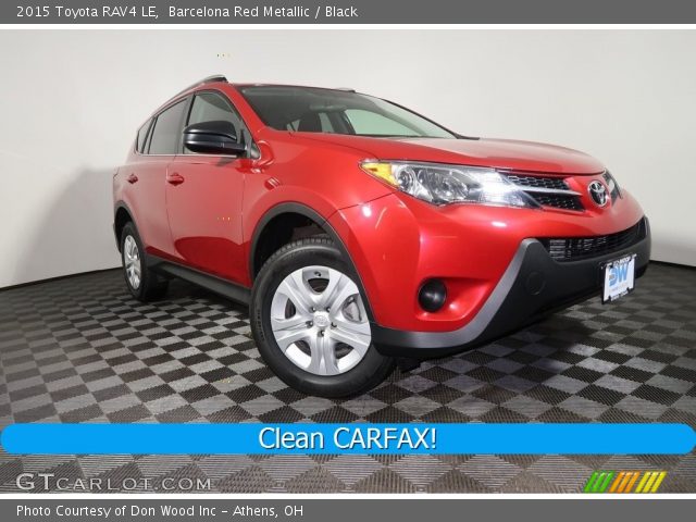 2015 Toyota RAV4 LE in Barcelona Red Metallic