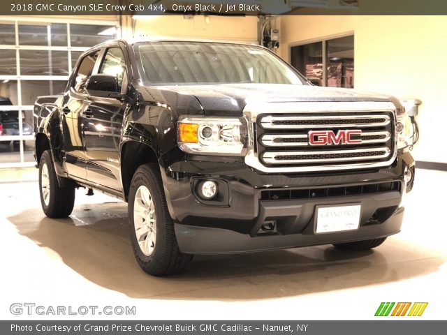 2018 GMC Canyon SLE Crew Cab 4x4 in Onyx Black