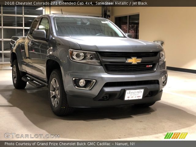 2018 Chevrolet Colorado Z71 Extended Cab 4x4 in Satin Steel Metallic