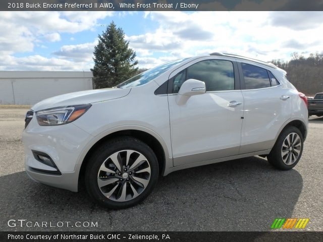 2018 Buick Encore Preferred II AWD in White Frost Tricoat