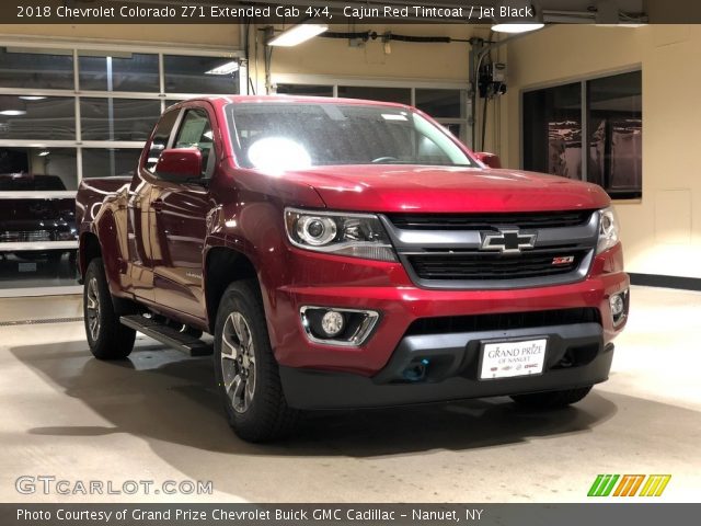2018 Chevrolet Colorado Z71 Extended Cab 4x4 in Cajun Red Tintcoat