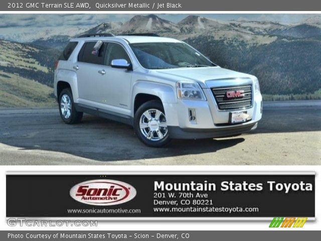 2012 GMC Terrain SLE AWD in Quicksilver Metallic