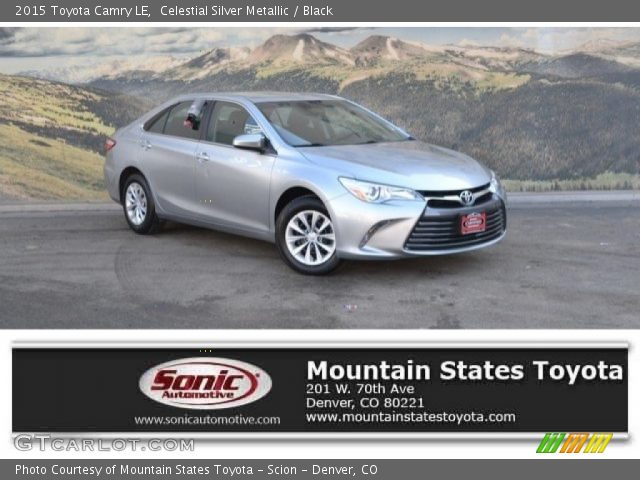 2015 Toyota Camry LE in Celestial Silver Metallic