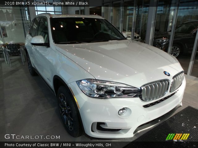 2018 BMW X5 xDrive35i in Alpine White