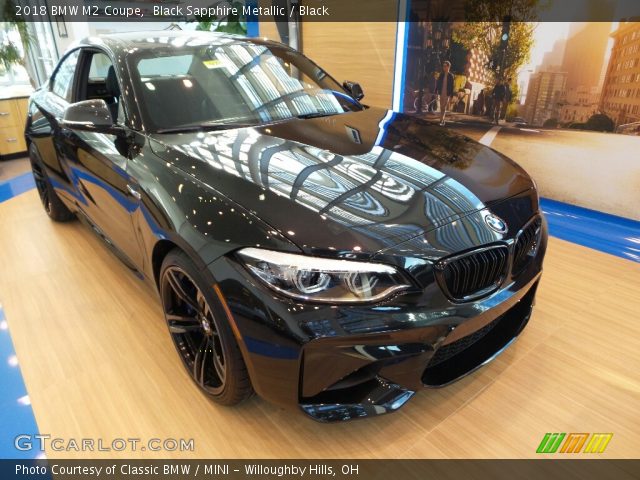 2018 BMW M2 Coupe in Black Sapphire Metallic