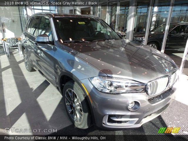 2018 BMW X5 xDrive35d in Space Gray Metallic
