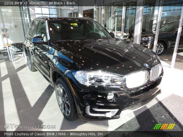 2018 BMW X5 xDrive35i in Jet Black