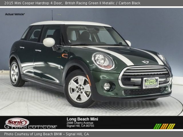2015 Mini Cooper Hardtop 4 Door in British Racing Green II Metallic