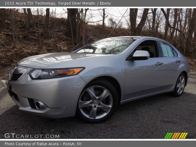 2013 Acura TSX Technology in Forged Silver Metallic