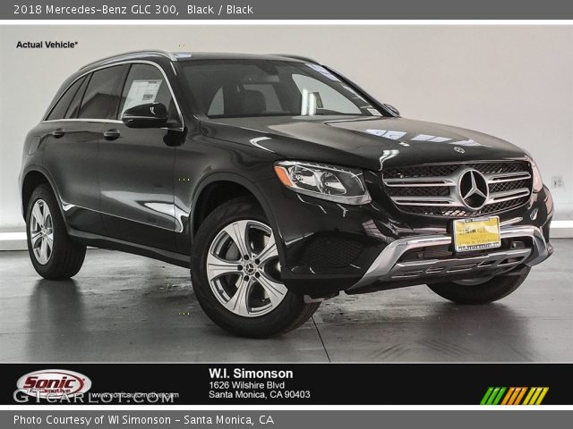 2018 Mercedes-Benz GLC 300 in Black
