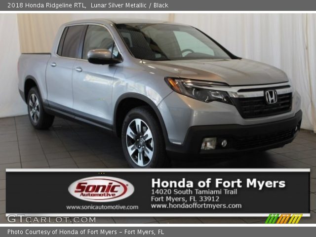 2018 Honda Ridgeline RTL in Lunar Silver Metallic