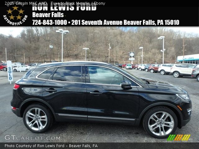 2015 Lincoln MKC AWD in Tuxedo Black Metallic