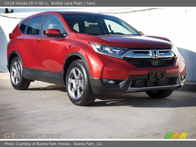 2018 Honda CR-V EX-L in Molten Lava Pearl