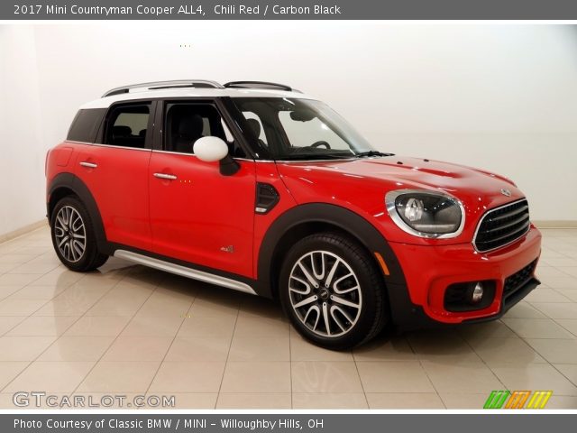 2017 Mini Countryman Cooper ALL4 in Chili Red