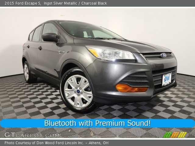 2015 Ford Escape S in Ingot Silver Metallic