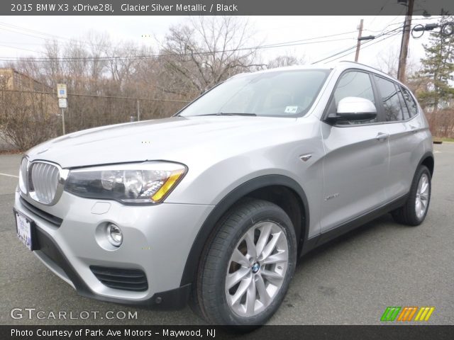 2015 BMW X3 xDrive28i in Glacier Silver Metallic