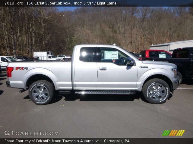 2018 Ford F150 Lariat SuperCab 4x4 in Ingot Silver