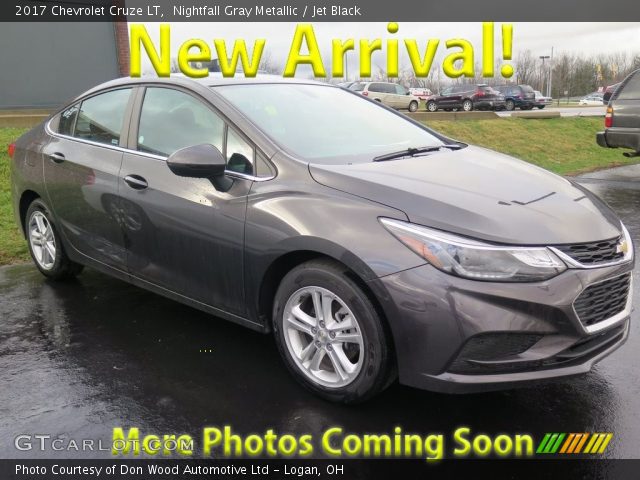 2017 Chevrolet Cruze LT in Nightfall Gray Metallic