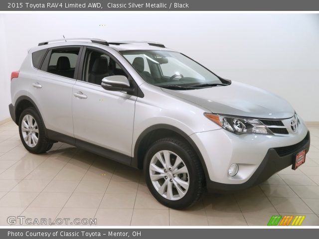 2015 Toyota RAV4 Limited AWD in Classic Silver Metallic