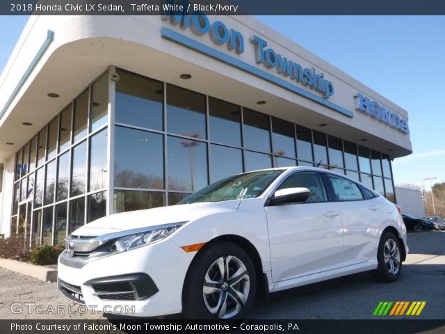 2018 Honda Civic LX Sedan in Taffeta White
