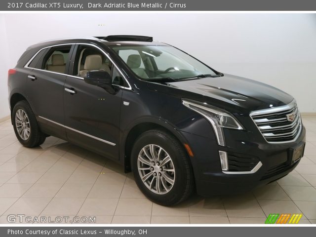 2017 Cadillac XT5 Luxury in Dark Adriatic Blue Metallic