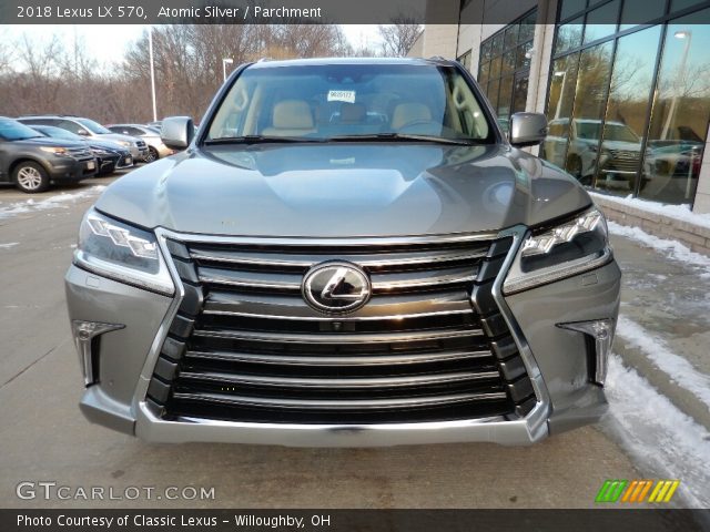 2018 Lexus LX 570 in Atomic Silver