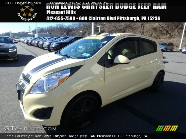 2013 Chevrolet Spark LT in Lemonade (Yellow)