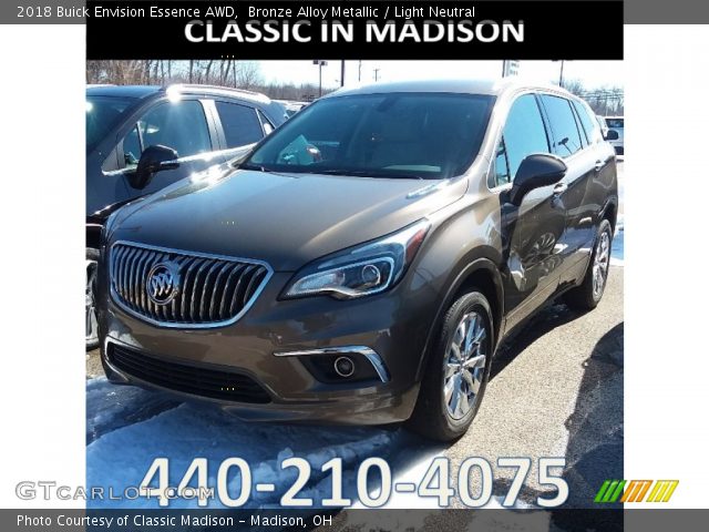 2018 Buick Envision Essence AWD in Bronze Alloy Metallic