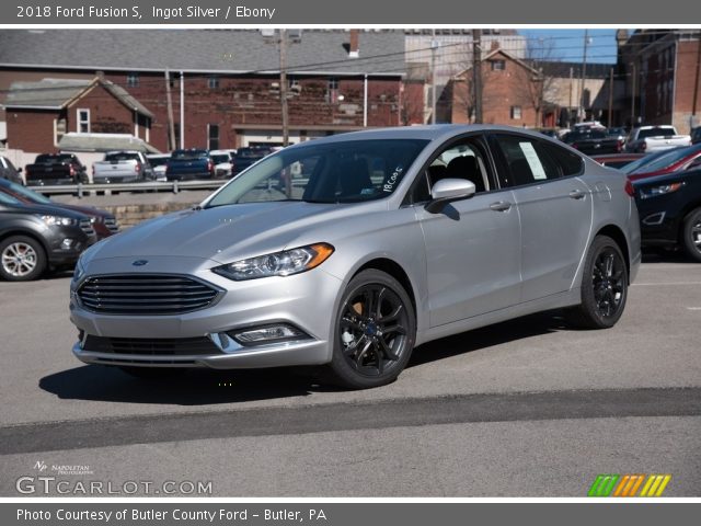 2018 Ford Fusion S in Ingot Silver
