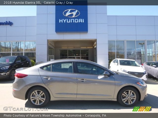 2018 Hyundai Elantra SEL in Galactic Gray