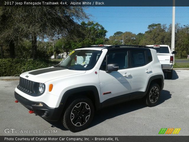 2017 Jeep Renegade Trailhawk 4x4 in Alpine White