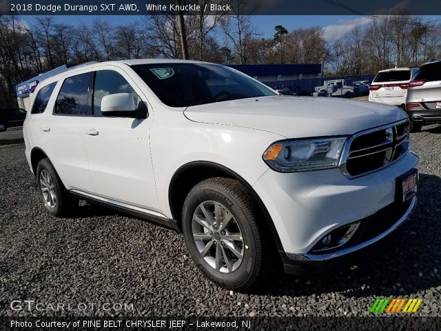 2018 Dodge Durango SXT AWD in White Knuckle