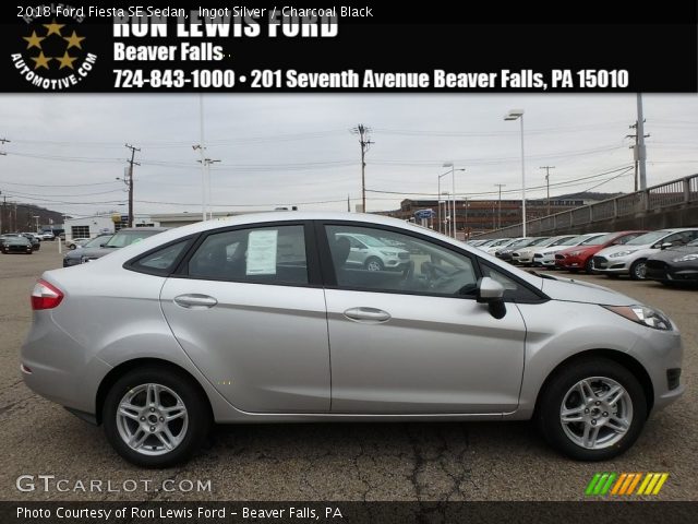 2018 Ford Fiesta SE Sedan in Ingot Silver