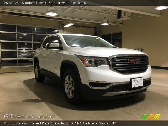 2018 GMC Acadia SLE AWD in Summit White
