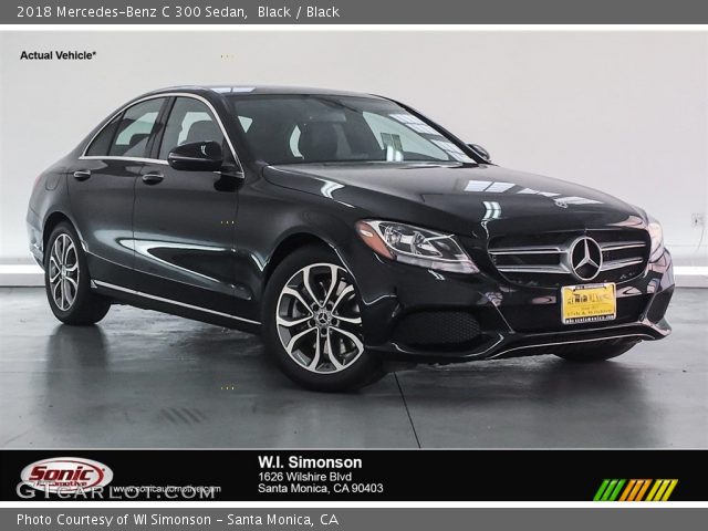 2018 Mercedes-Benz C 300 Sedan in Black