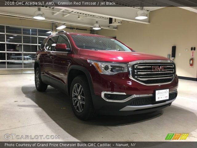 2018 GMC Acadia SLT AWD in Crimson Red Tintcoat