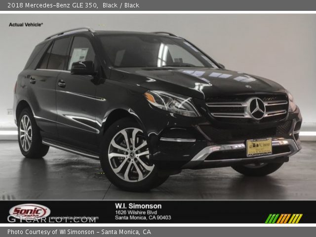 2018 Mercedes-Benz GLE 350 in Black