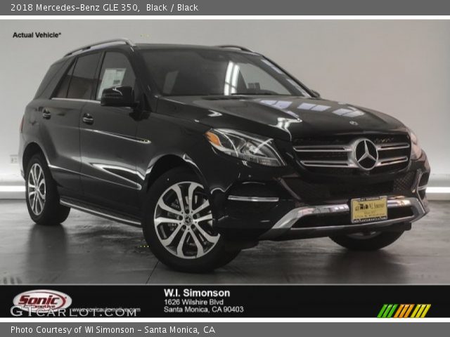 2018 Mercedes-Benz GLE 350 in Black