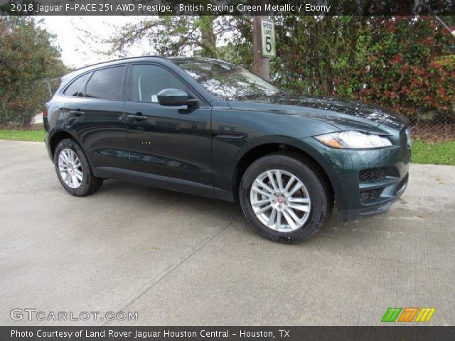 2018 Jaguar F-PACE 25t AWD Prestige in British Racing Green Metallic