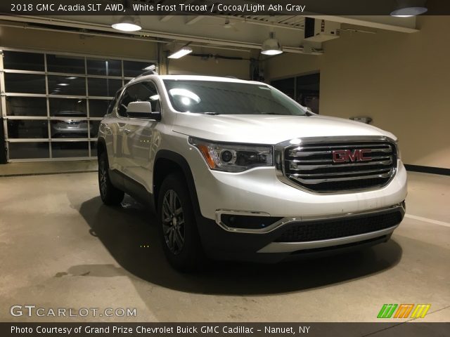 2018 GMC Acadia SLT AWD in White Frost Tricoat