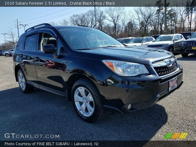2016 Subaru Forester 2.5i Limited in Crystal Black Silica