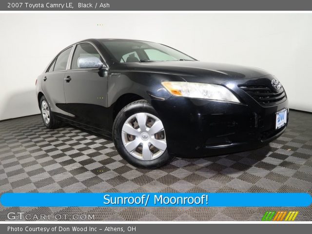 2007 Toyota Camry LE in Black