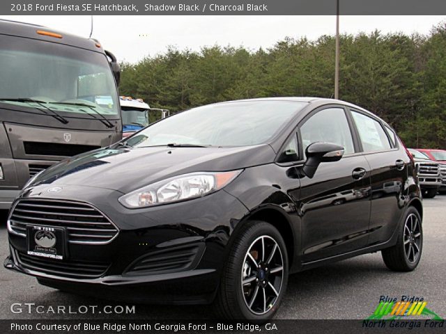 2018 Ford Fiesta SE Hatchback in Shadow Black