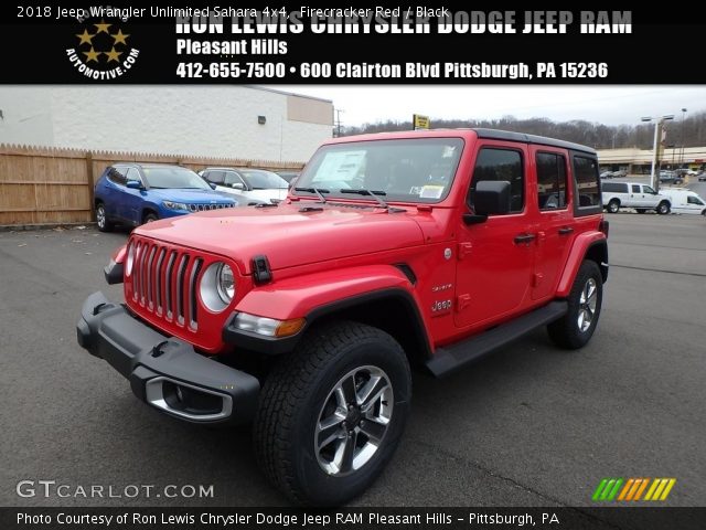 2018 Jeep Wrangler Unlimited Sahara 4x4 in Firecracker Red