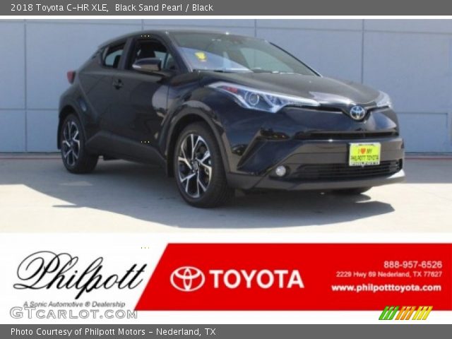 2018 Toyota C-HR XLE in Black Sand Pearl