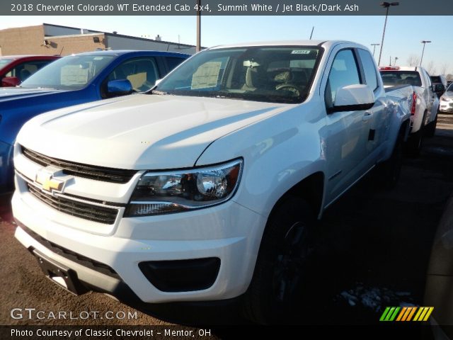 2018 Chevrolet Colorado WT Extended Cab 4x4 in Summit White