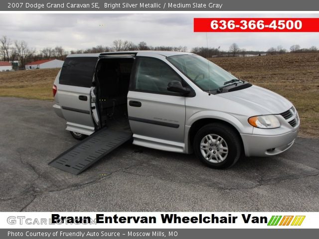 2007 Dodge Grand Caravan SE in Bright Silver Metallic