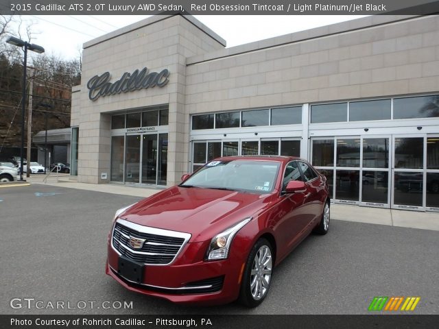 2015 Cadillac ATS 2.0T Luxury AWD Sedan in Red Obsession Tintcoat