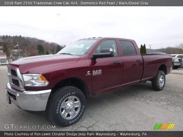 2018 Ram 2500 Tradesman Crew Cab 4x4 in Delmonico Red Pearl