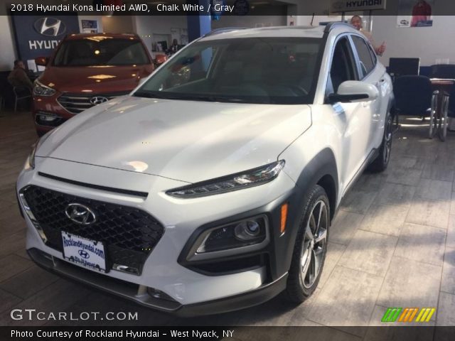 2018 Hyundai Kona Limited AWD in Chalk White